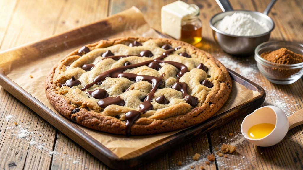 Big Chocolate Chip Cookie Recipe from Scratch: Double-Baked Crunch With Toasted Nutty Chunks