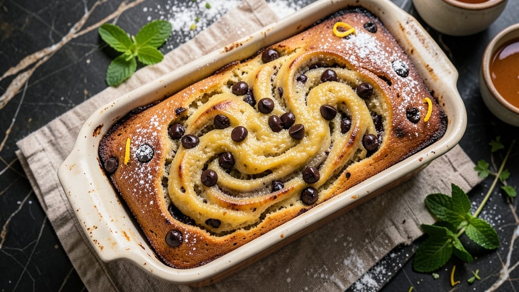 Banana Bread Recipe With Two Bananas and Chocolate Chips: Fudgy Swirls and Chewy Edges