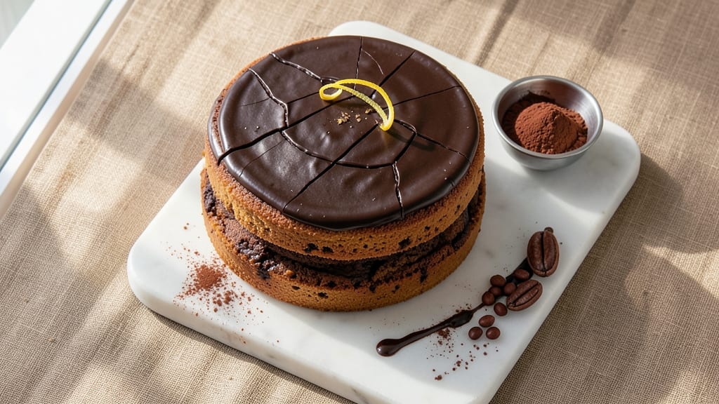 Bolo De Chocolate Recipe: Brazilian Layered Cake With Coffee-Kissed Crunch