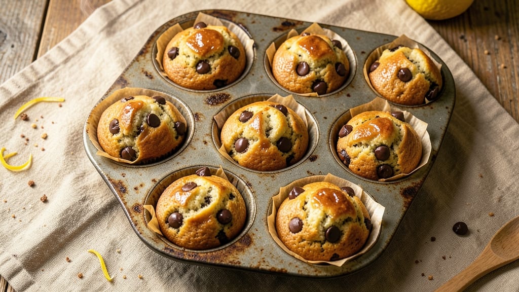 Best Chocolate Chip Muffins Recipe Ever: Triple-Layered Gooey Magic