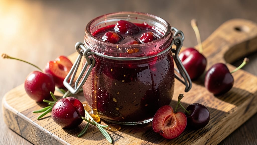 Ball Chocolate Cherry Jam Recipe: Deep Cocoa and Tart Cherry Fusion