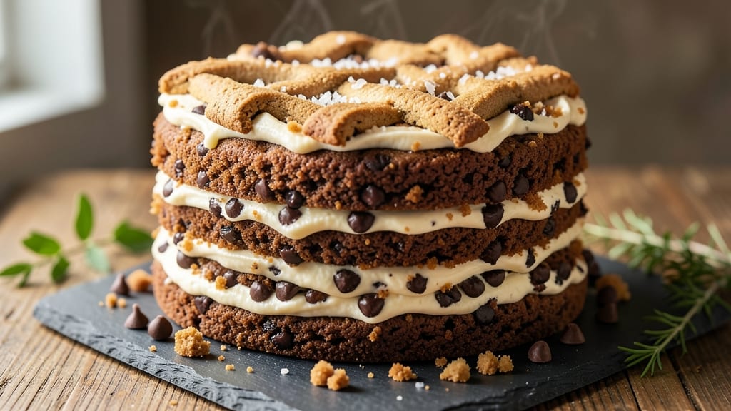 Big Chocolate Chip Cookie Cake Recipe: Towering Layers of Gooey and Crunchy Magic