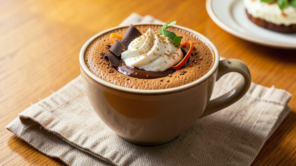 Café Angelina Paris Hot Chocolate Recipe: Velvety Whipped Cream Clouds With Spiced Orange Zest