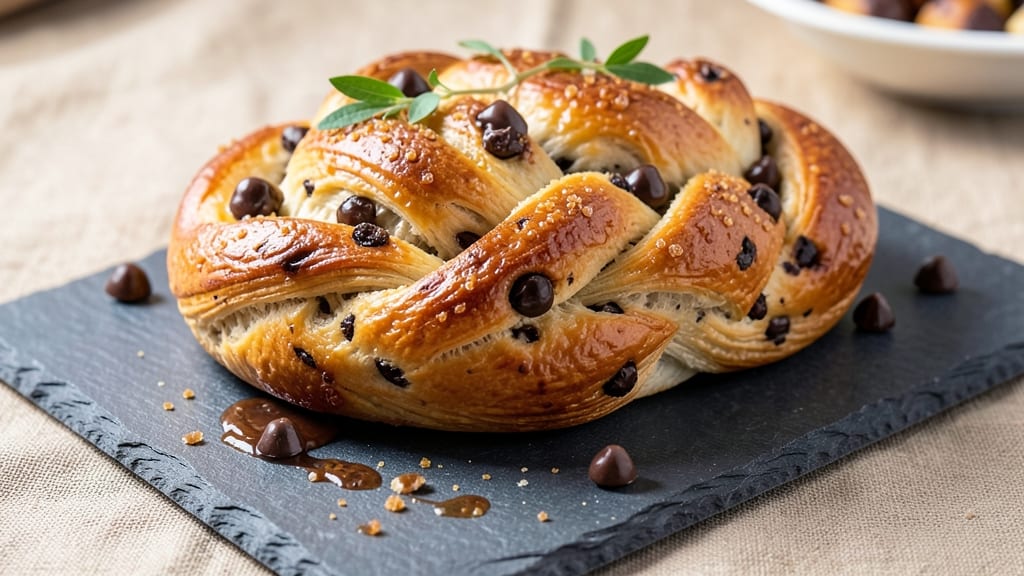 Braided Chocolate Chip Brioche Recipe: Buttery Layers and Gooey Swirls in One Bite