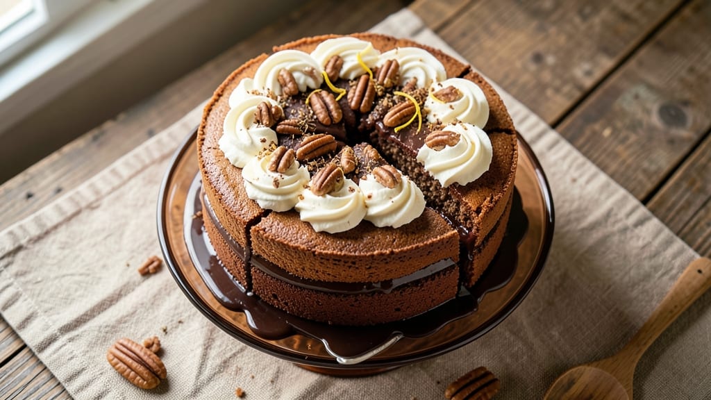German Chocolate Cake Mix Doctor Recipe: Ultra-Moist Layers with Pecan-Packed Crunch