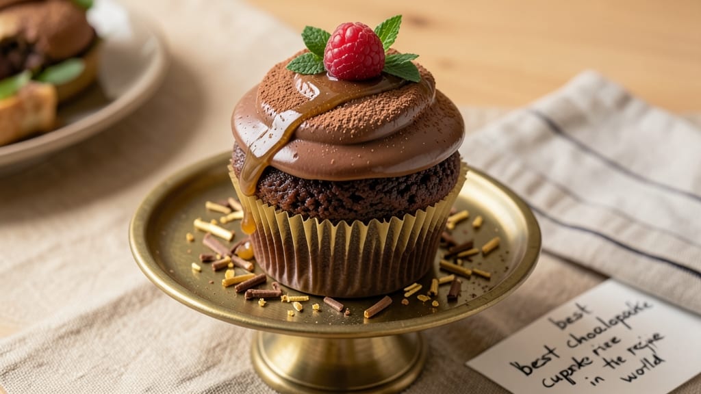 Best Chocolate Cupcakes Recipe in the World: Velvety Cocoa Cores and Airy Frosted Peaks