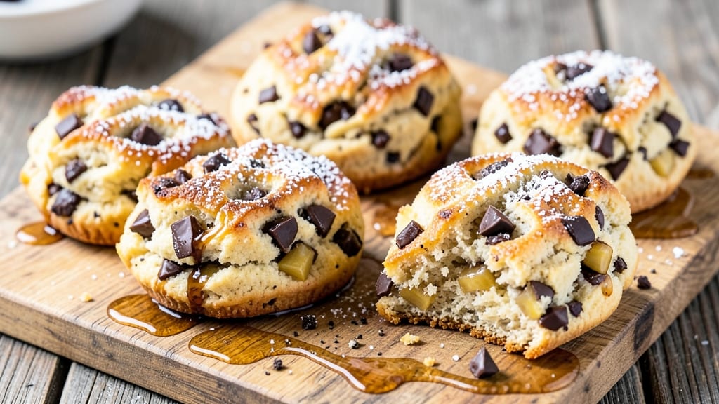 Banana Chocolate Scones Recipe: Swirled Warmth With Crispy Edges