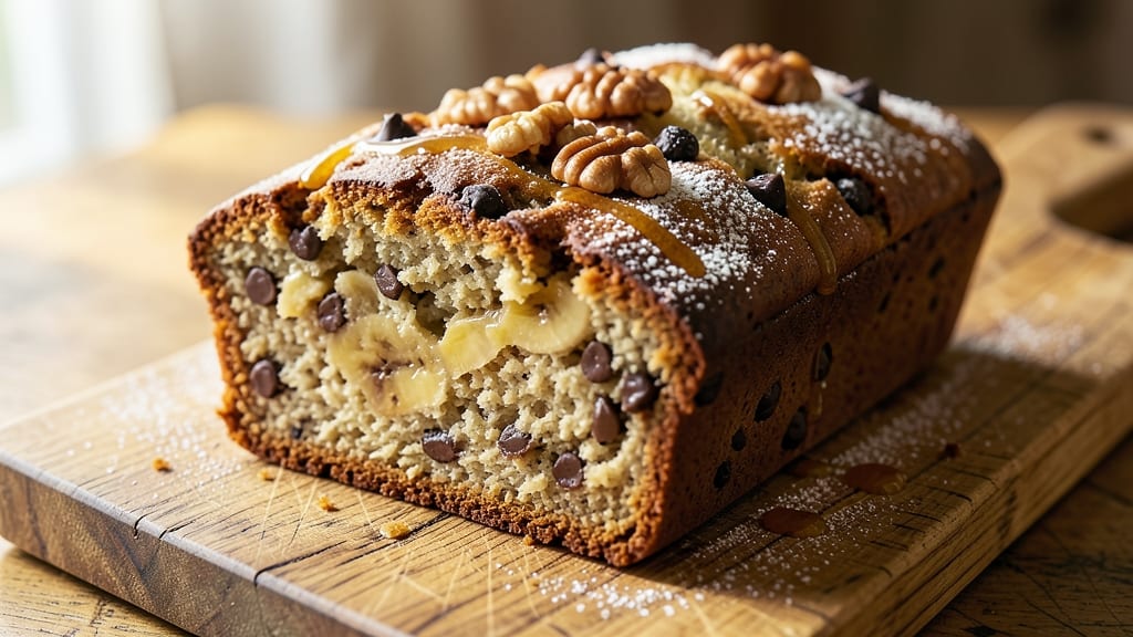 Banana Bread Chocolate Chip Bread Recipe: Fudgy Swirls and Buttery Crunch in One Bite