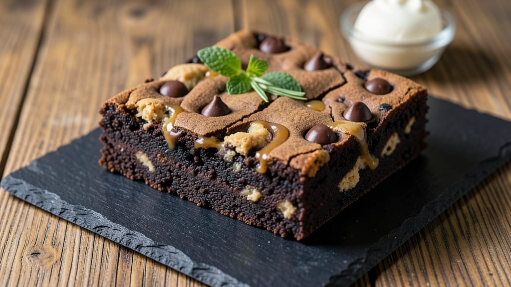 Brownie Chocolate Chip Cookie Dough Recipe: Fudgy Cocoa Crunch Meets Gooey Dough Bites