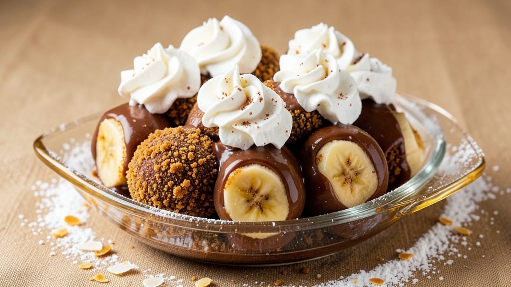 Banana Pudding Hot Chocolate Bombs Recipe: Decadent Drizzle and Crunch Combo