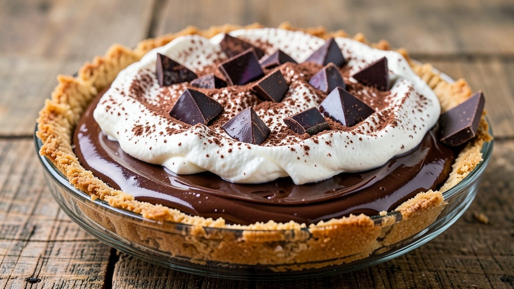 Best Chocolate Pie Recipe Seriously: Molten Center That Melts at First Bite