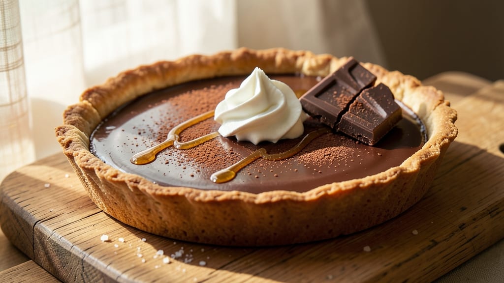 Baker's Unsweetened Chocolate Pie Recipe: Deep Cocoa Crunch With Silky Centers