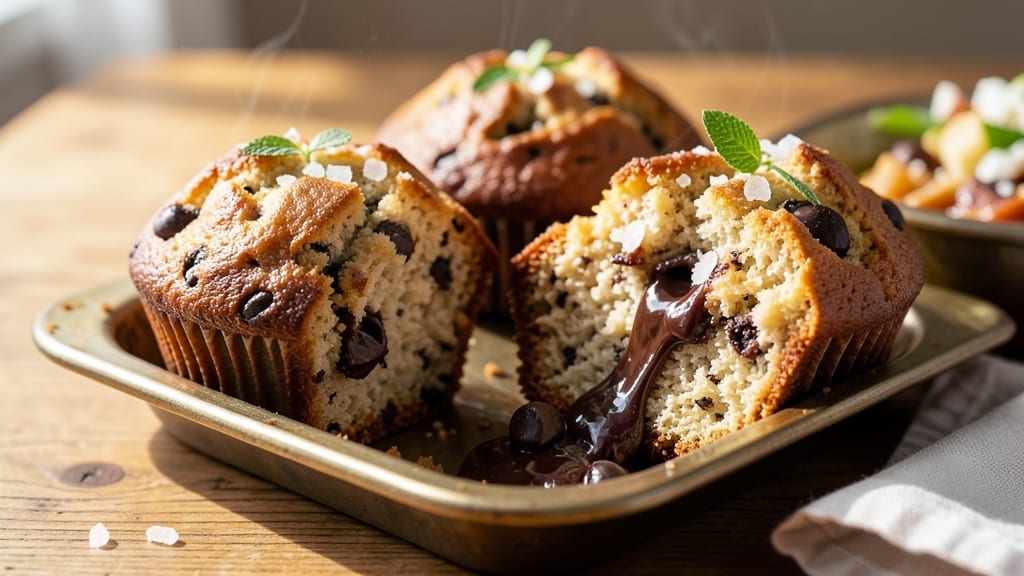 Big Chocolate Chip Muffin Recipe: Triple-Layered Joy With Crunchy Bits