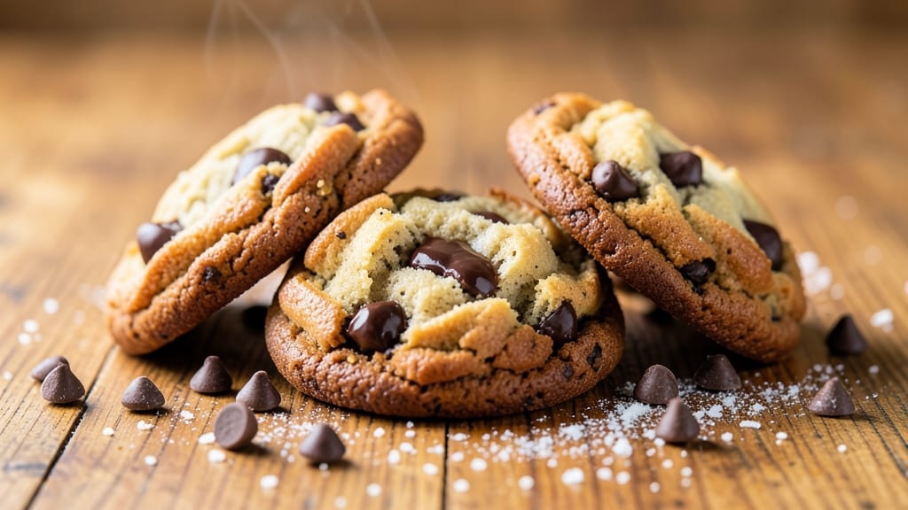 Best Chewy Chocolate Chip Cookies Recipe Ever: Double-Baked Cracked-Top Magic