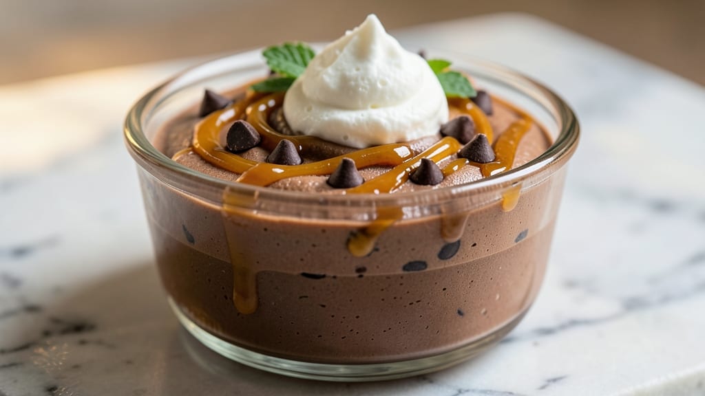 Caramel Chocolate Pudding Recipe: Silky Swirls With Crunchy Top Edge