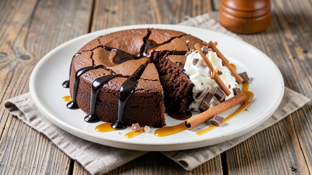 Buenos Aires Chocolate Torte Recipe: Crunchy Top, Molten Center Magic