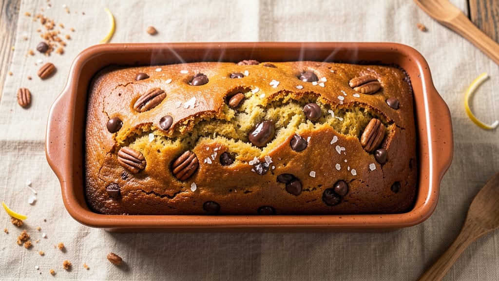 Brown Butter Chocolate Chip Pumpkin Bread Recipe: Nutty Depth and Gooey Melts in One Loaf