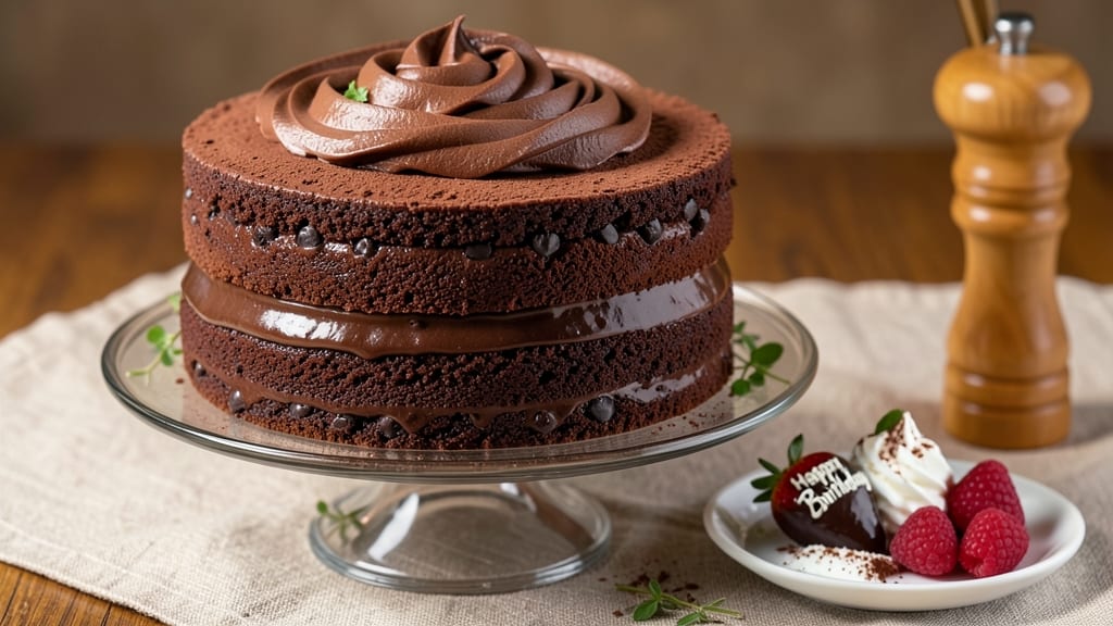 Best Chocolate Birthday Cake Recipe Ever: Triple-Layered Decadence With Fudgy Swirls