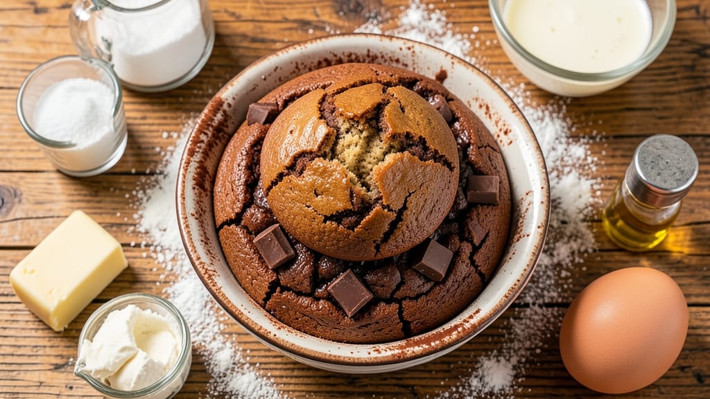 Big Chocolate Muffins Recipe: Triple-Layered Height With Nutty Crunch