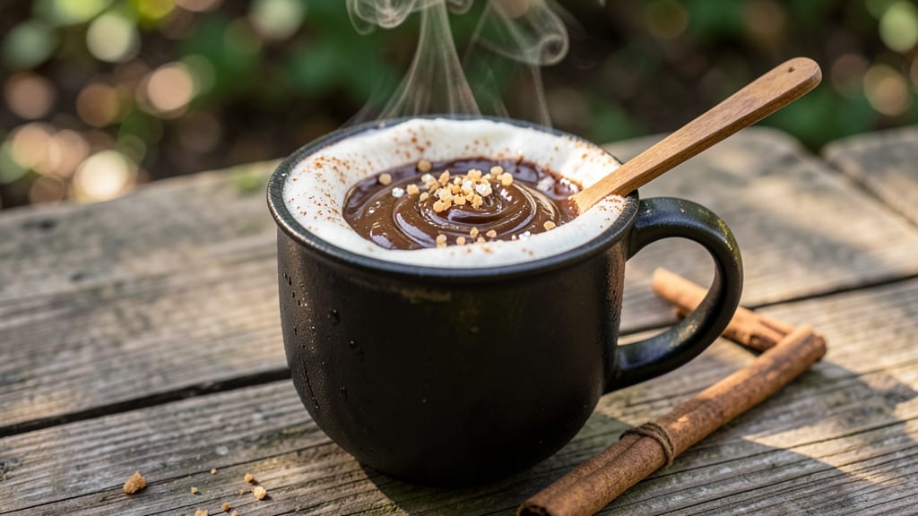 Campfire Hot Chocolate Recipe: Marshmallow-Topped Magic in Minutes