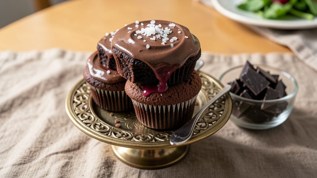 Basic Vegan Chocolate Cupcakes Recipe: Fudgy Cocoa Crumbles and Silky Frosting