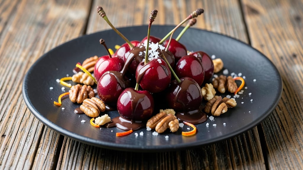 Cella's Chocolate Covered Cherries Recipe: Molten Cocoa Hearts With Crunchy Cherry Bites