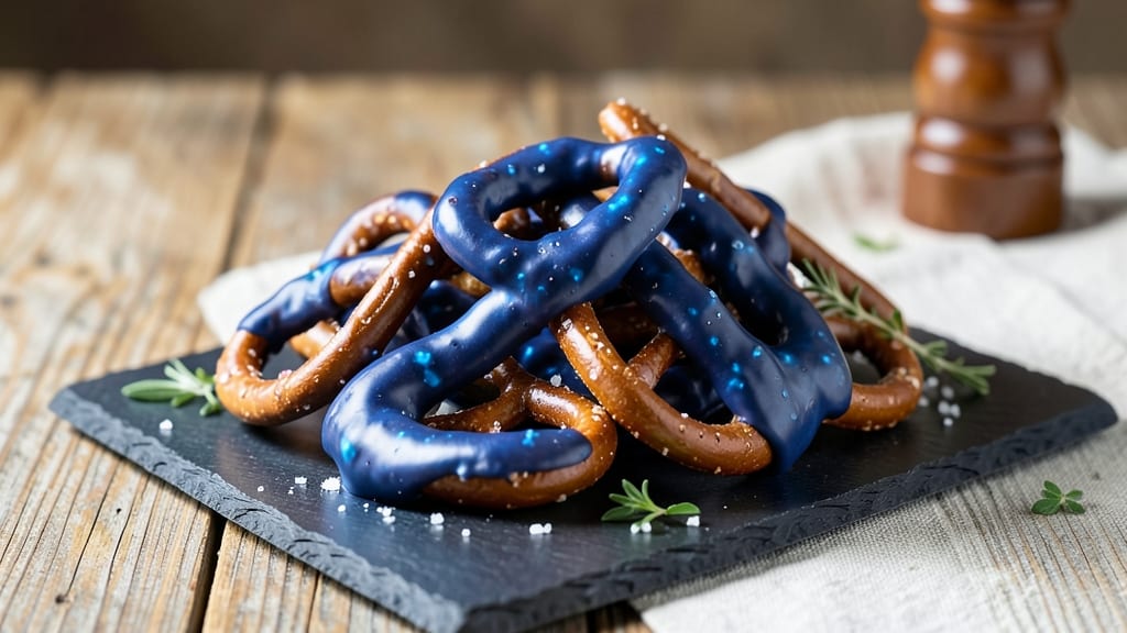 Blue Chocolate Covered Pretzels Recipe: Crunchy-Salty Meets Rich Cocoa Magic