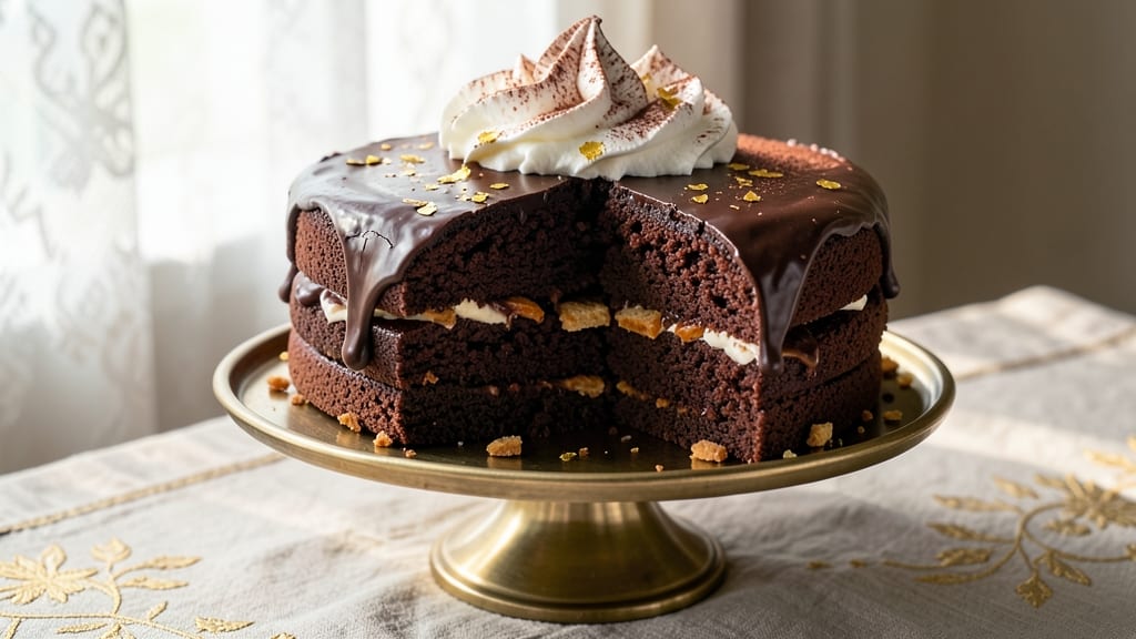 British Chocolate Biscuit Cake Recipe: Fudgy Layers and Buttery Crisp Edges
