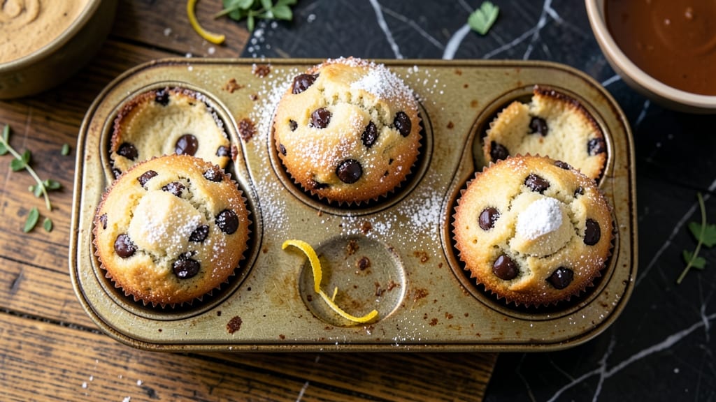 Bakery Chocolate Chip Muffins Recipe: Buttermilk-Infused Rise and Double Chocolate Crunch