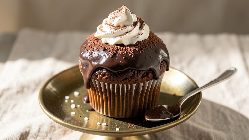 Big Chocolate Cupcakes Recipe: Double-Baked Height With Velvety Cocoa Core