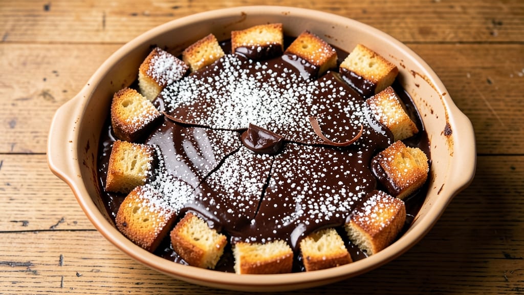 Carrabba's Chocolate Bread Pudding Recipe: Deep Cocoa Swirls and Buttery Crust Magic