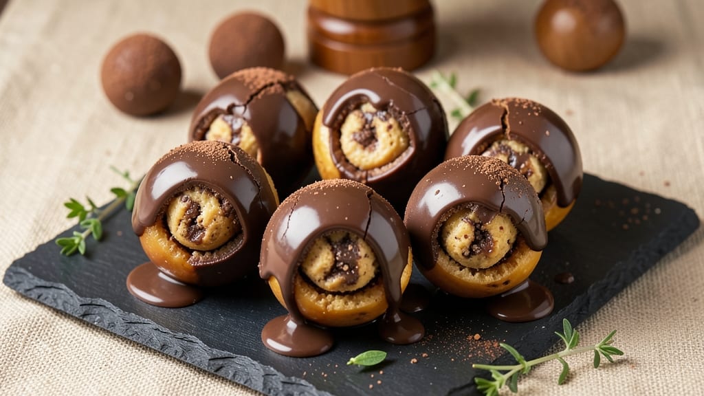 Bourbon Chocolate-Dipped Balls Recipe: Boozy Crunch and Melty Sweetness