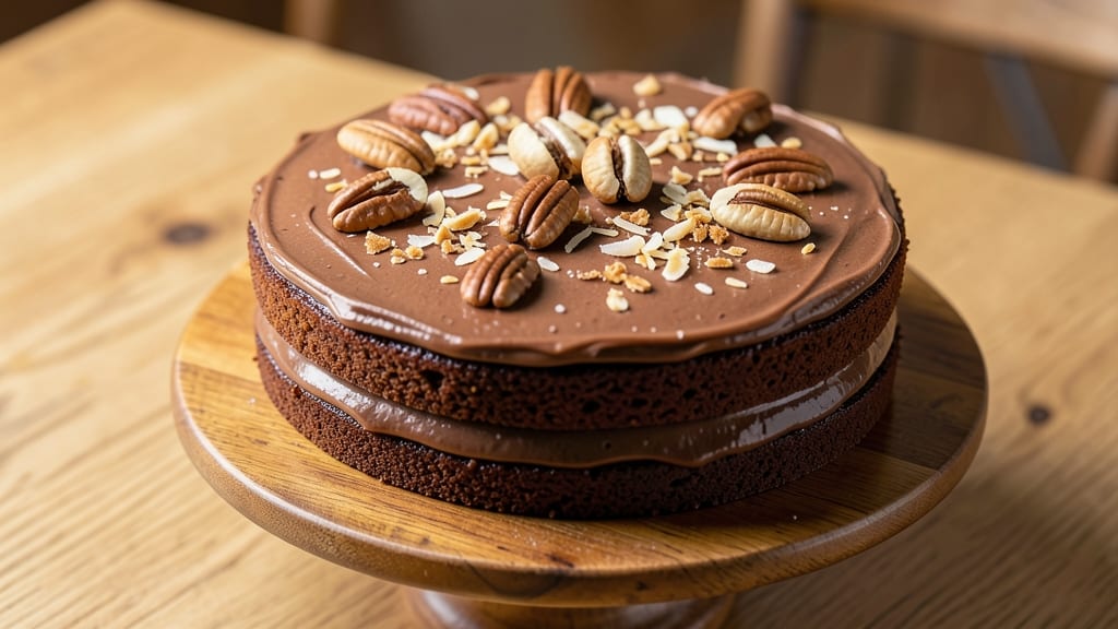 Betty Crocker's German Chocolate Cake Frosting Recipe: Nutty Pecan Swirls With Molten Cocoa Base