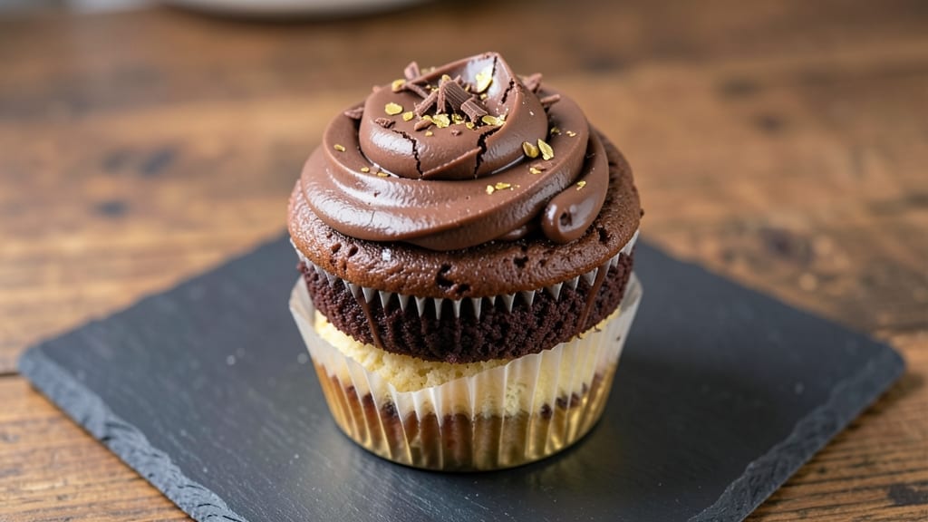 Cheesecake Factory Chocolate Cupcakes Recipe: Fudgy Core and Peppermint Frosting Swirls
