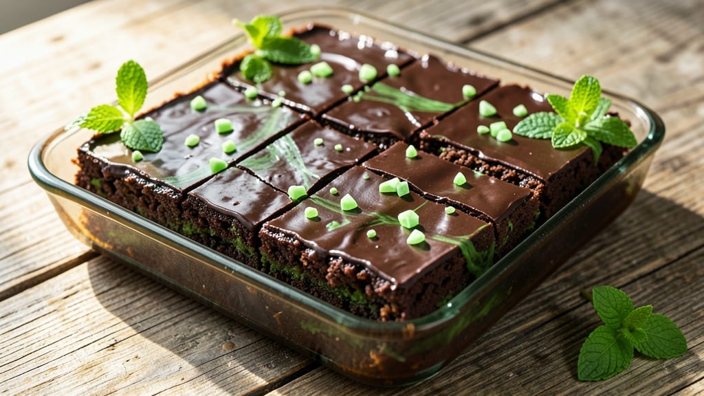 BYU Chocolate Mint Brownies Recipe: Peppermint Swirls and Crispy Edges