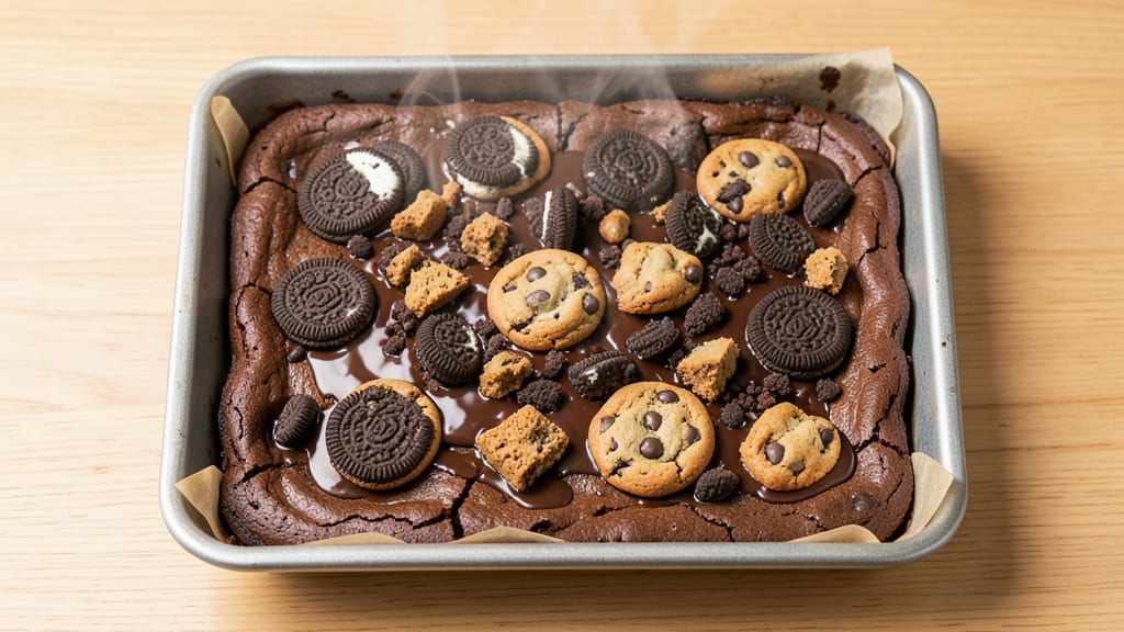 Brownie Chocolate Chip Cookie Oreo Recipe: Fudgy Layers and Crunchy Surprises