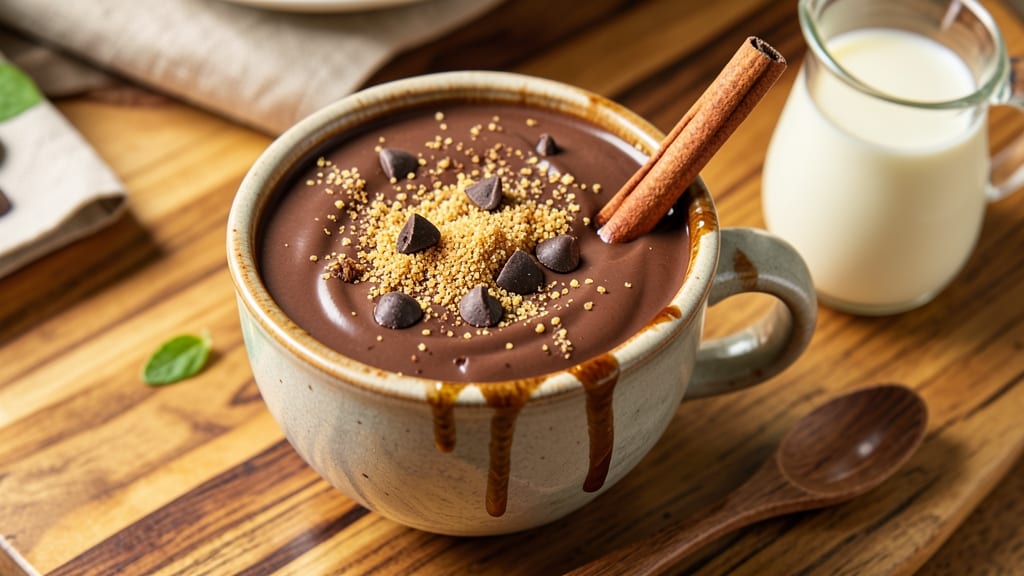 Caotina Hot Chocolate Recipe: Spiced Rum Infusion for Adults' Cozy Nights