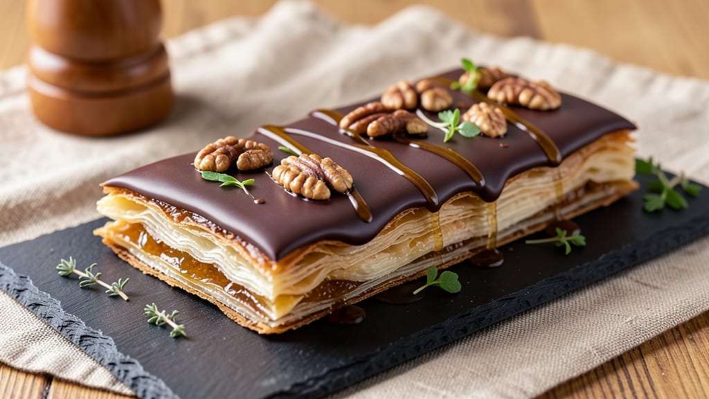 Baklava Chocolate Bar Recipe: Nutty Layers and Fudgy Chocolate Magic