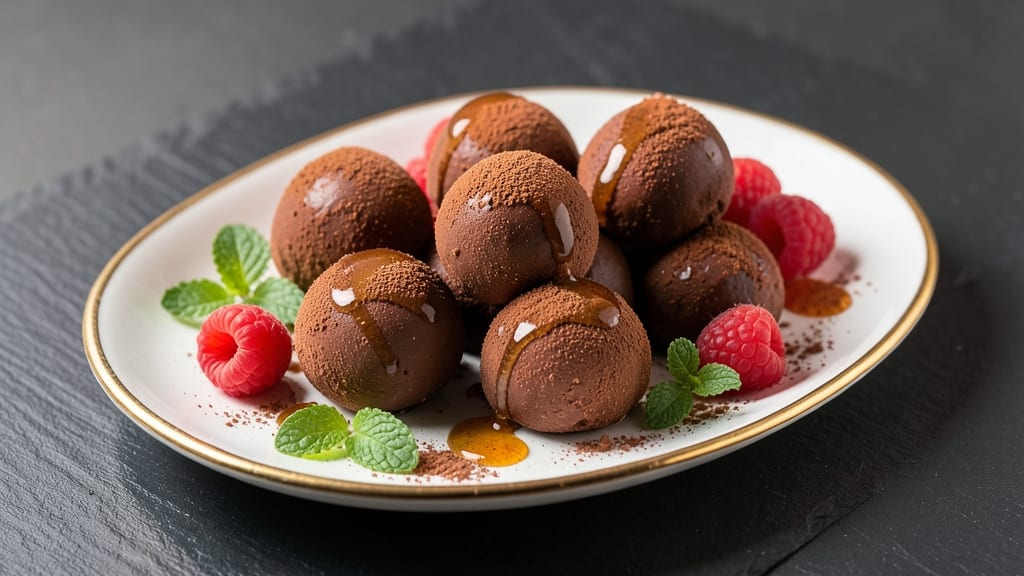 Bittersweet Chocolate Truffles Recipe: Velvet Shells Hide Molten Cocoa Hearts