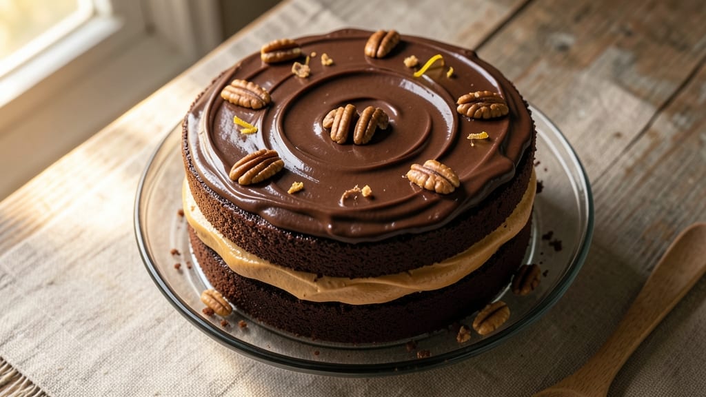 Baker's Unsweetened Chocolate German Chocolate Cake Recipe: Baker’s Secret for Fudgy Layers and Crunchy Topping