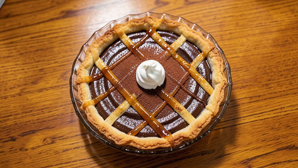 Bishop's Cafeteria Chocolate Pie Recipe: Cracked Top Magic With Buttery Crust